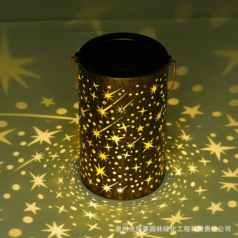 Solar light and shadow night light household courtyard garden decoration outdoor balcony arrangement