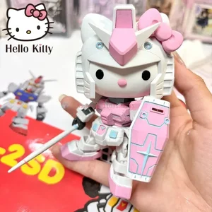 Gaogao Hello Kitty Model Assembly, Anime-Statue-Zahlen, Puppensammlung, Dekoration, Kinderspielzeug, Geschenke, RX-78-2SD, Hot Sale 10 Hauptverkäufe Gaoda - №4