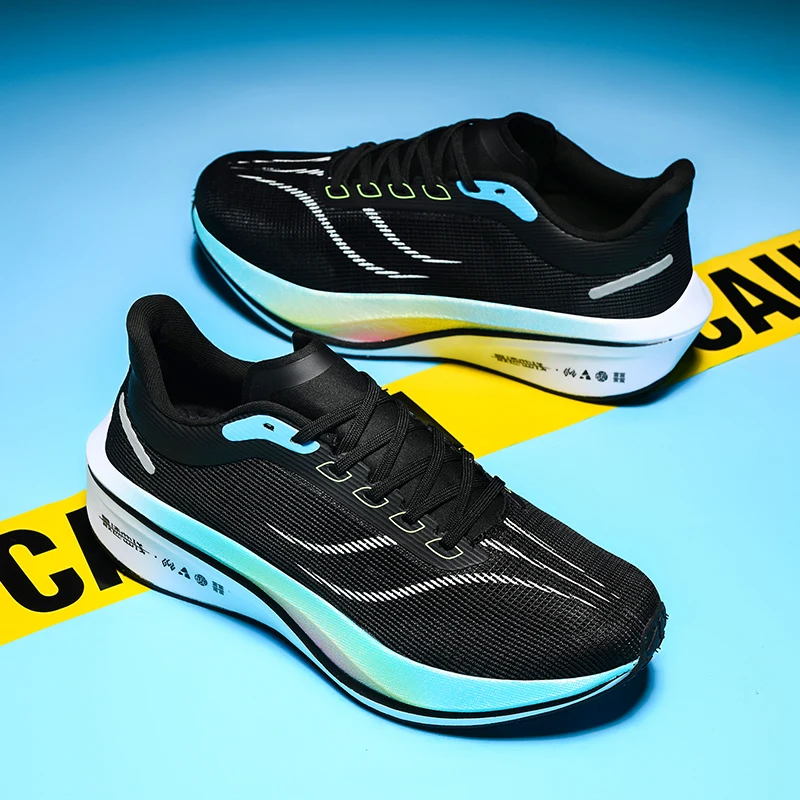 Scarpe da uomo 2025 nuove scarpe sportive primaverili e autunnali, scarpe da corsa resistenti e leggere, traspiranti per adolescenti, scarpe medie