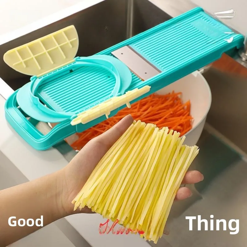 

Commercial Version Longjiang Slicer Potato Tead Cutter Multifunctional Kitchen Tool for Busin Use And Home Cooking