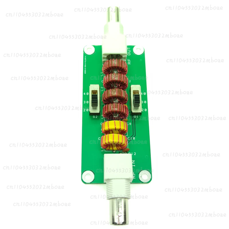 7/10/14MHz Low Pass Filter LPF, 15W PEP 20W SSB CW Filter for 20m 30m 40m Band