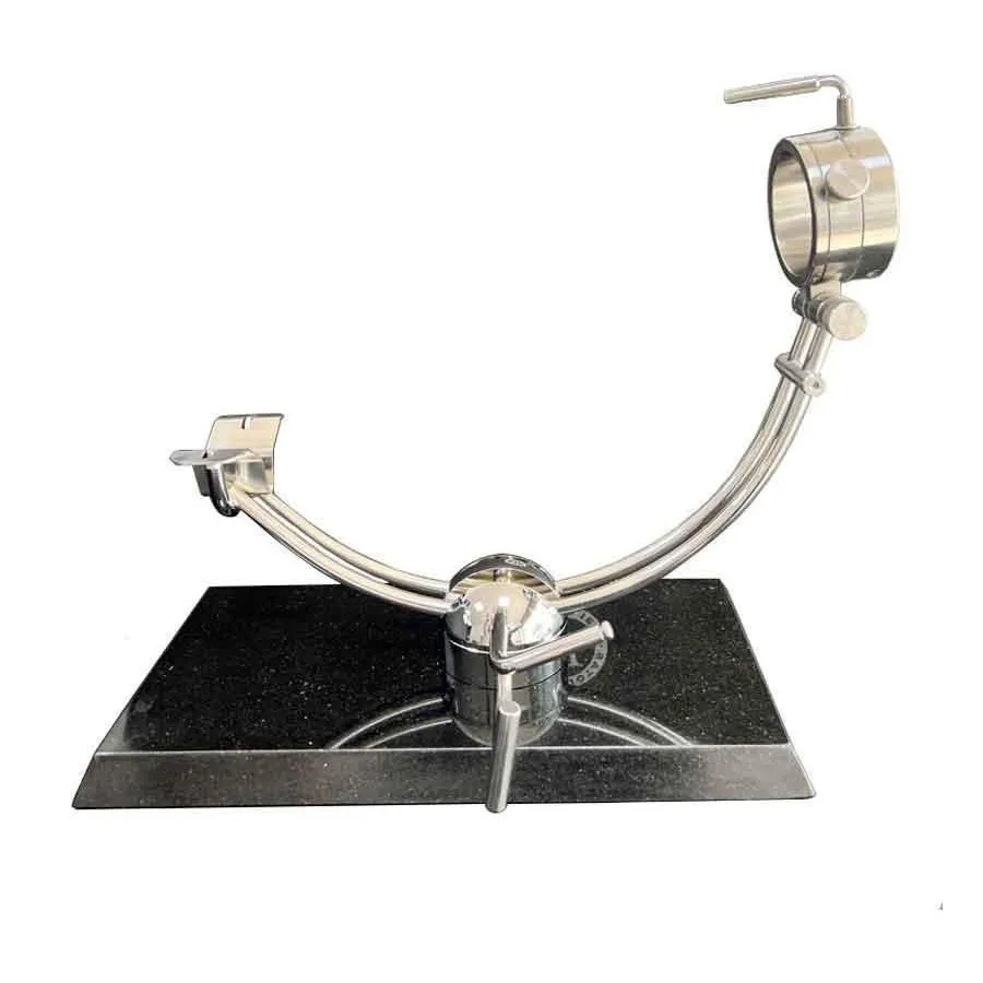 Spanish Ham Stand Marble Stainless Steel Professional Slicing Stand Iberia 5J Display Shelf