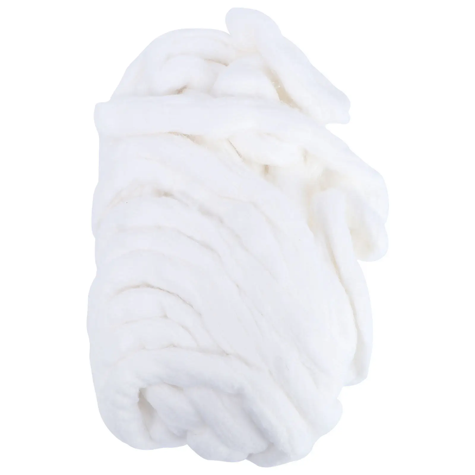 1 Roll Natural Cotton Strips Non-Irritating Skin Safe Perfect for Beauty Treatments Manicure Aftercare Household Uses Degreasing