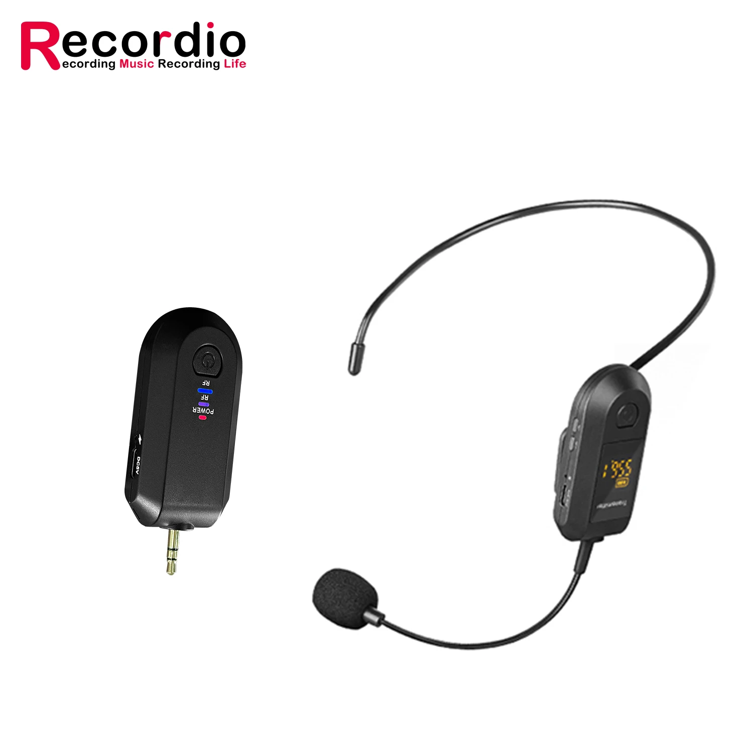 

GAW-099 Multi form Wireless Microphone Real time Transmission Automatic Frequency Matching Lightweight Wearable Adapter 2.4G