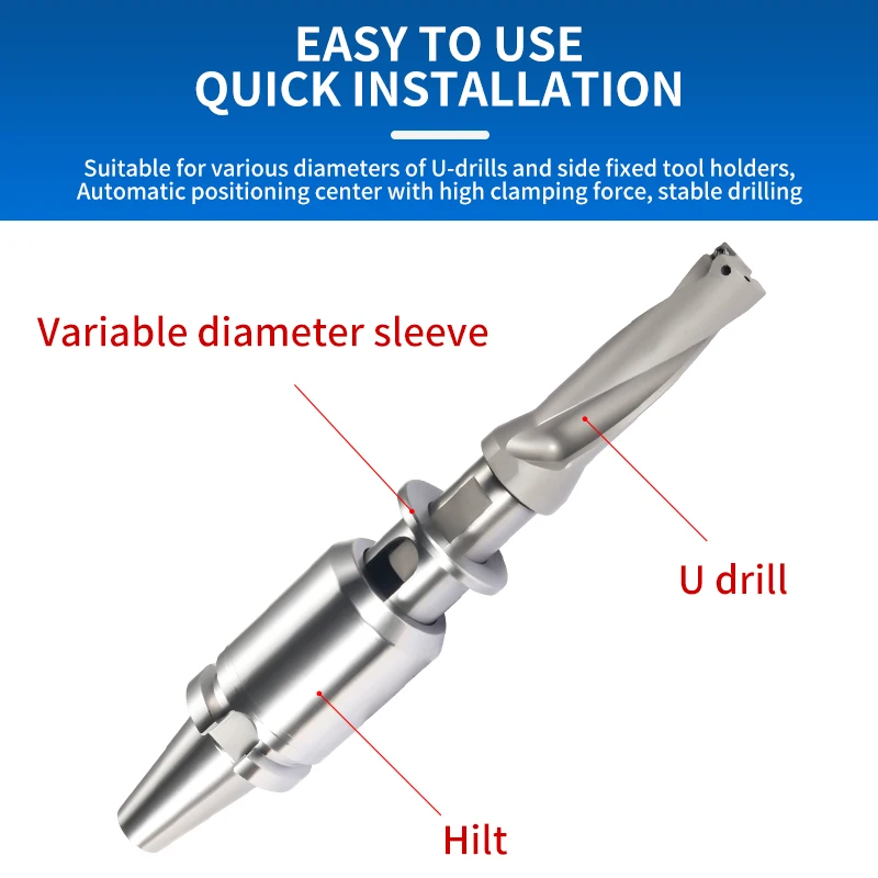 Oil Path Tool Holder Conversion Sleeve Side-fixed Tool Holder Reducing Sleeve OSL 25-20 32-20 40-25 40-32 Sleeve For U Drill