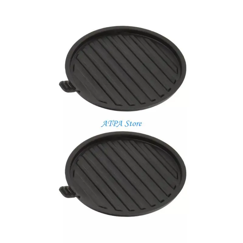 

U13C 1 Pair Car Center Console Multipurpose Storage Cup Holder Protections Liners Drink Coasters Mats For F150 JL3Z1513562AA