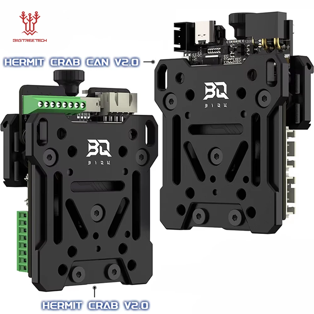 

BIGTREETECH Hermit Crab CAN V2.0 Quick Change Tool Head Upgrade For H2 V2S Extruder Ender 3 CR6 E3D Hemera Bowden MK8 Hotend