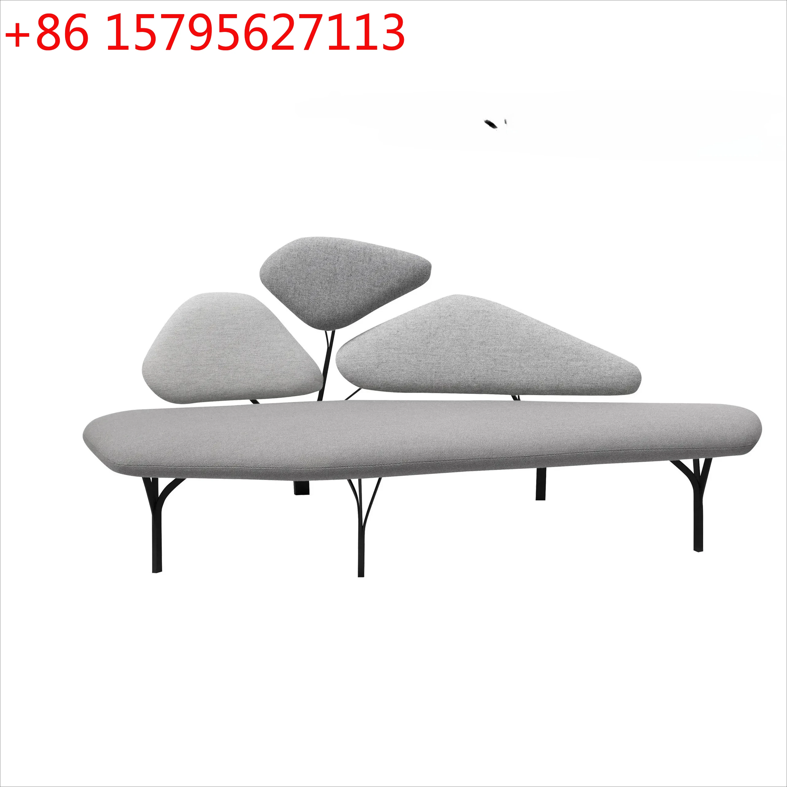 

Скандинавский современный минималистичный трехногий стул-дерево, креативный дизайн, персонализированный многоместный диван-кресло