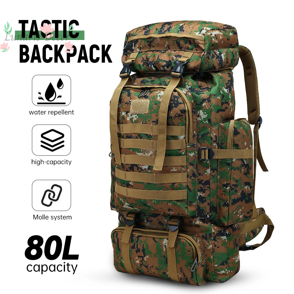 Lightweight breathable anti-splashing hiking backpack