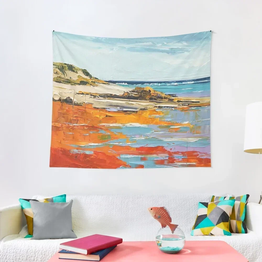 

Spring on the Beach Tapestry Aesthetic Room Decor Christmas Decoration Room Decor Wall Hanging Decor Tapestry