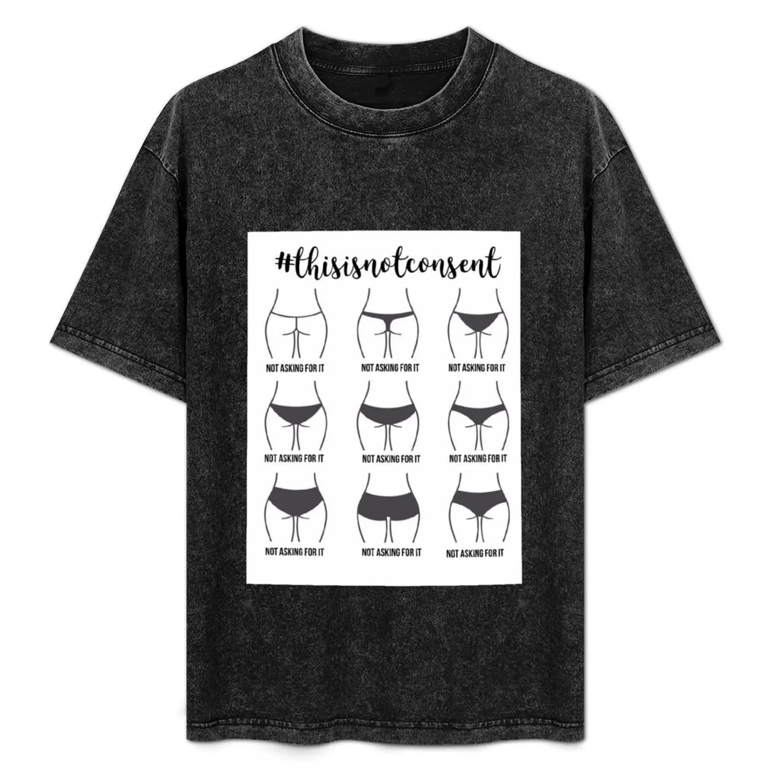 

#ThisIsNOTConsent This is NOT consent T-Shirt oversized t shirt summer clothes customs blue archive black t-shirts for men