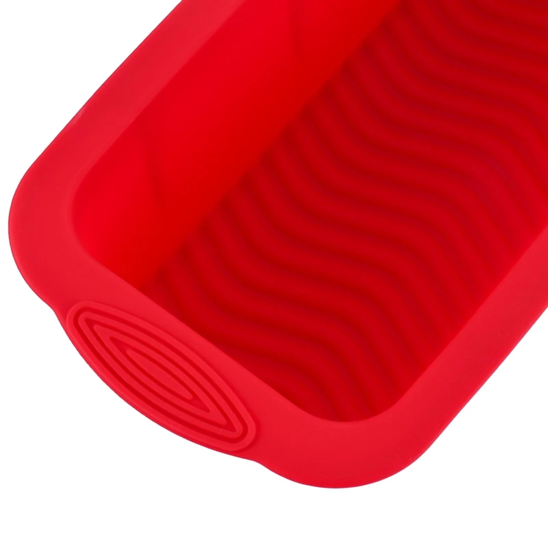 Nuevo juego de 2 latas de silicona para pan, latas para hornear, bandeja antiadherente para hornear, juego de lata de pan de silicona, moldes para hornear