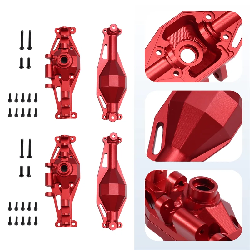 AS96-RC ترقية السيارة الأمامي والخلفي مجموعة مبيت المحور ل MJX 1/12 H12Y H12Y + RC ترقية السيارات الملحقات
