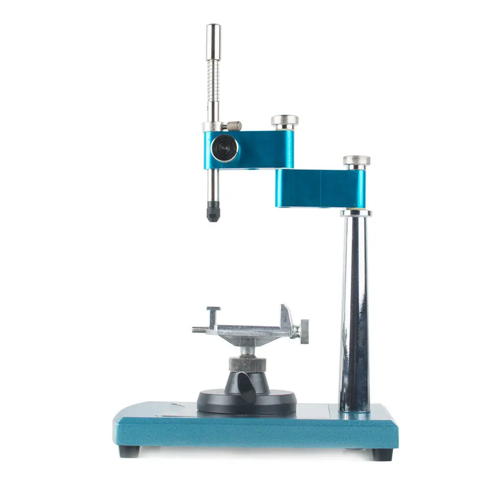 DDental Lab Parallel Surveyor Visualizer Adjustable Spindle Equipment Simple Square Base Parallel Observation 7 Pcs Burs JT-10