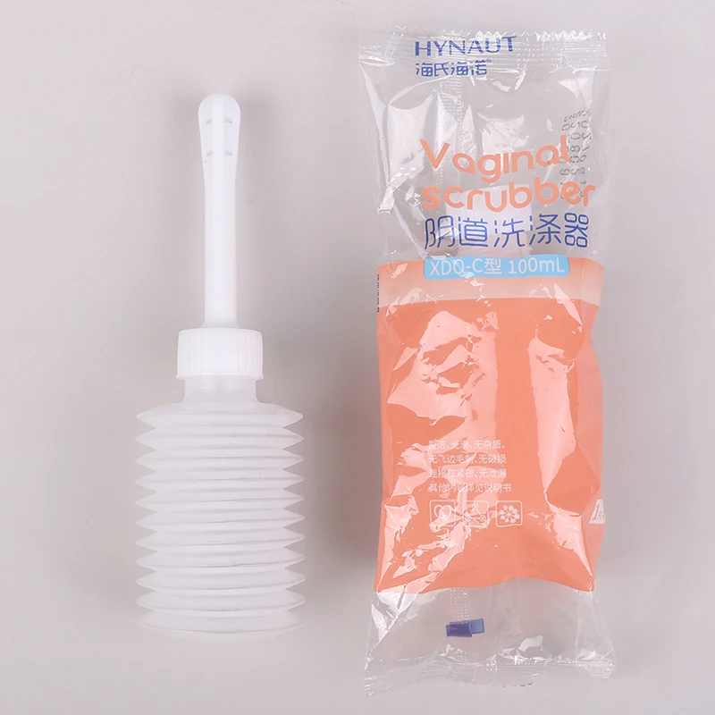 100/200ml Enema Rectal Syringe Vaginal Rinse Plug Anal Vaginal Shower Cleaner Sprayer Disposable Medical Anal Cleaner