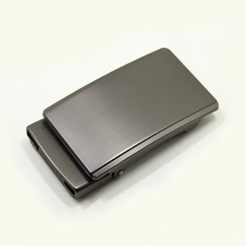 3.5 Alloy Belt Buckle with No Teeth, Automatic Closure, No Holes or Teeth on the Belt End, Simple and Casual Belt Buckle