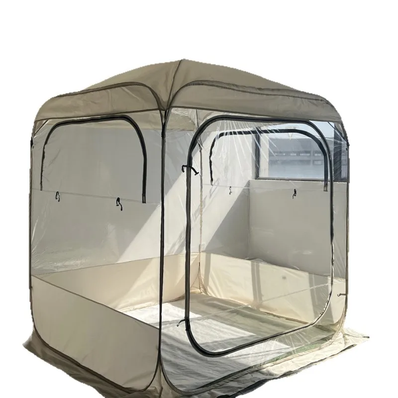 PVC transparent tent, outdoor camping 360-degree panoramic tent, portable tent