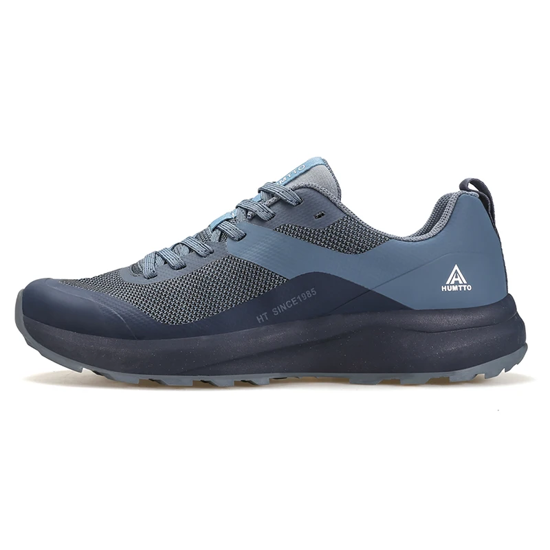 HUMTTO Trail Running Shoes for Men Luxury Designer Men's Breathable Sport Gym Mens Tennis Trainers Waterproof Black Sneakers Man