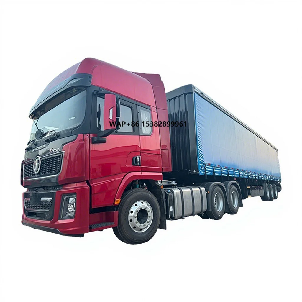New Heavy-Duty 3-Axle Steel Semi Trailer Canvas Cover PVC Tarpaulin Side Curtain 12r22.5 High Quality Box Truck Trailers Sale