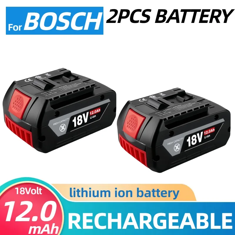 

For Bosch 18V 6.0Ahlithium-ion battery BAT609⚡BAT618 replaceableProCORE18V+8.0Ah Professionalfor Bosch tools+chargers