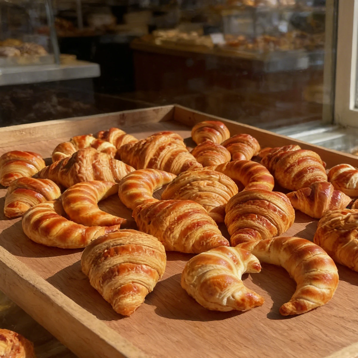 1:1 realistisches künstliches Croissant-Brot, gefälschtes Lebensmittelmodell, Simulation französisches Gebäck für Zuhause, Küche, Dekor, Fotografie-Requisiten – Detail 6