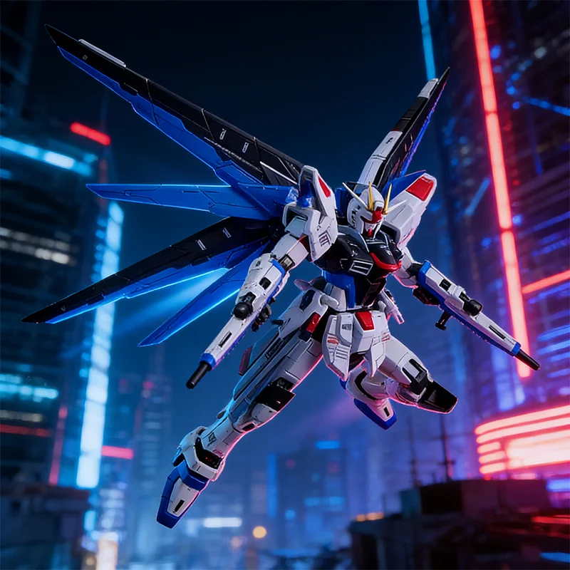 【مخزون جاهز】Supa Mg Base Tamashii Nations نموذج الحرية الحصري - تمثال Shanghai Ver. لعبة مجسمة تجميع الألغاز للأطفال من جي سي