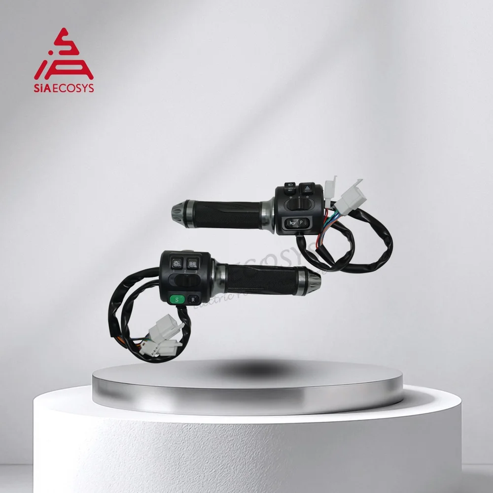 

Комбинация переключателя дроссельной заслонки SIAECOSYS Z6 с парковкой и обратным ходом, спортивная 3-скоростная ручка дроссельной заслонки для мотоцикла Z6