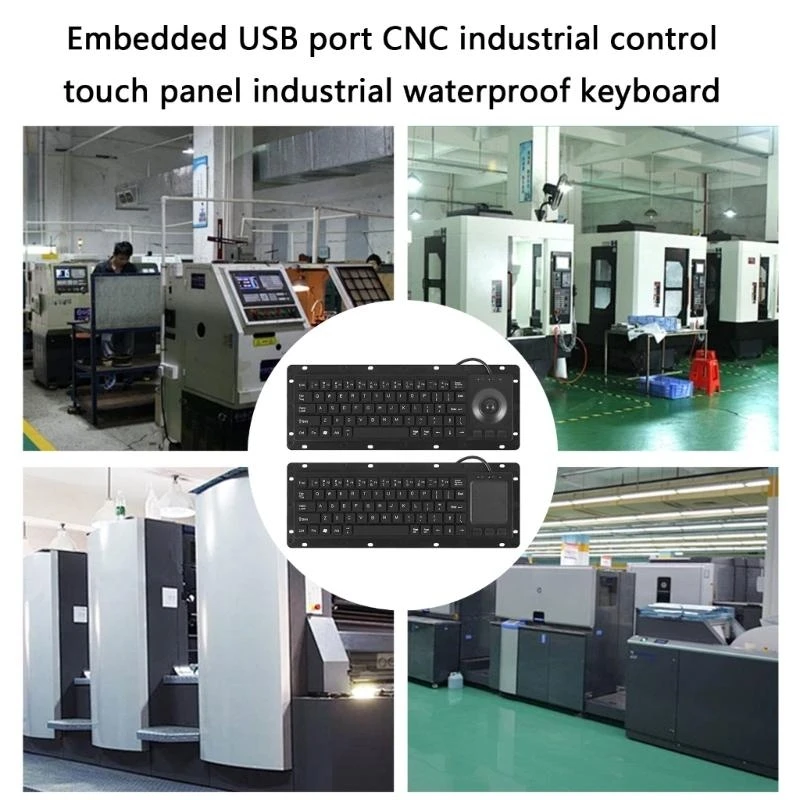 

Industrial USB Keyboards with Touchpads USB Touches Board for Harsh Environment best sale