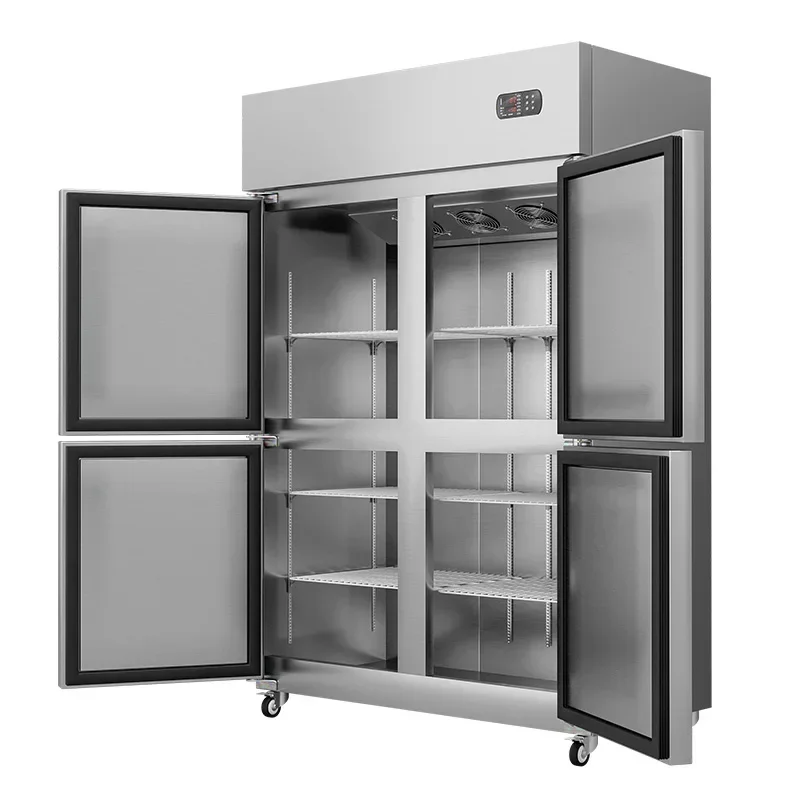 

kitchen appliance commercial upright stainless steel fridge for restaurant