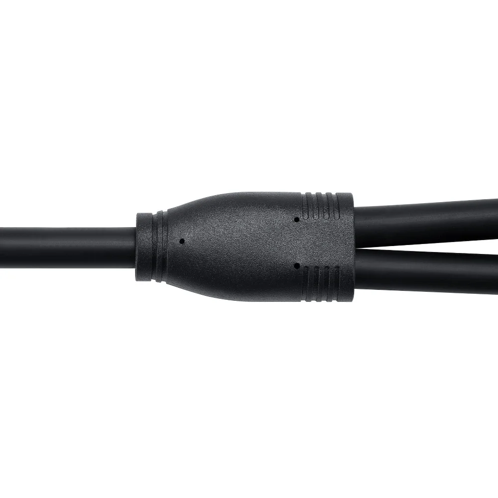 Speakon Splitter Cable,1 Male to 2 Female XLR Y Splitter Speakon Splitter Cable Speakon 1-Male to 2-Female（1Pack）