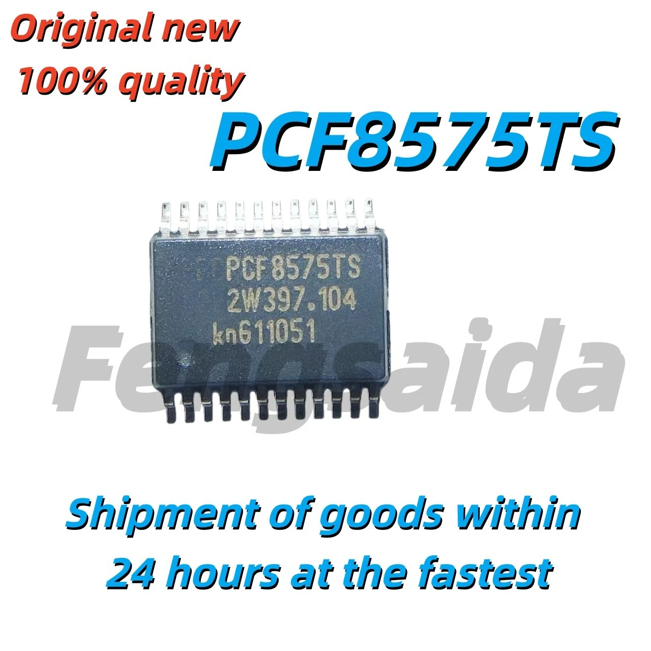 5PCS Brand new original PCF8575TS PCF8575 SMT SSOP24 input/output extender chip