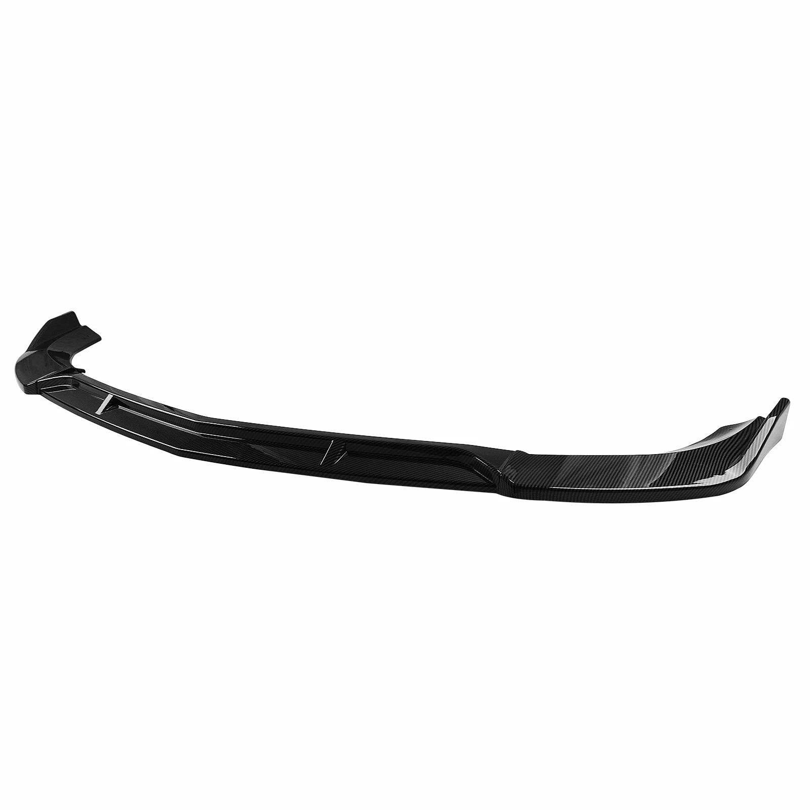 3PCS Front Bumper Spoiler Splitter Lip For Mercedes-Benz W204 C Class C200 C250 C300 2007-2015 Sport