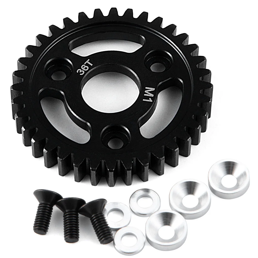 AXSPEED 1M 36T 38T 40T Spur Gear Main Gears for 1/8 RC Crawler Car Revo 2.5 3.3 Slayer 3.3 Slayer Pro 4X4 Upgrade Parts