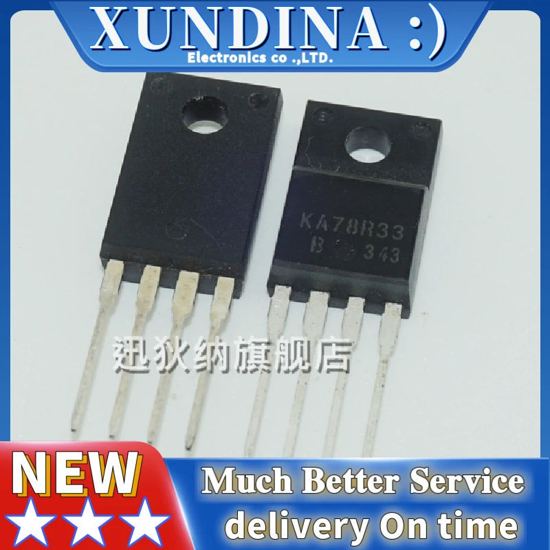 10PCS/LOT KA78R33 KIA78R33 TO-220-4 new and original IC