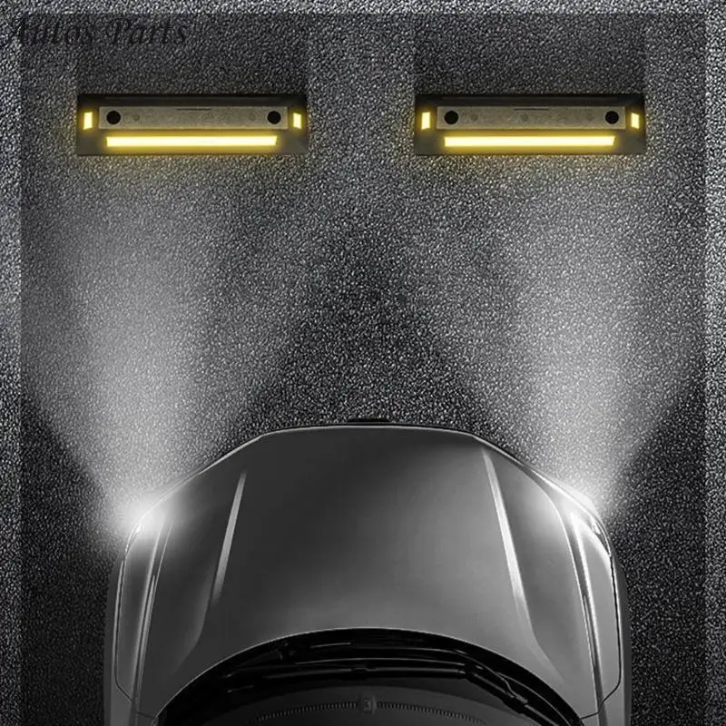 

57BA Non Slip Tire Stoppers Heavy Duty Weatherproof Garage Parking Solution for Auto