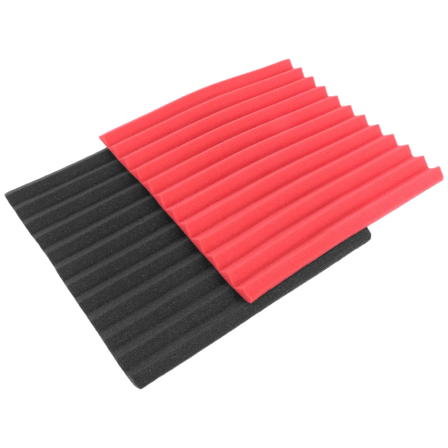 

12 Pcs Acoustic Panels Soundproofing Foam Acoustic Tiles Studio Foam Sound Wedges 1inch X 12 inch X 12 inch