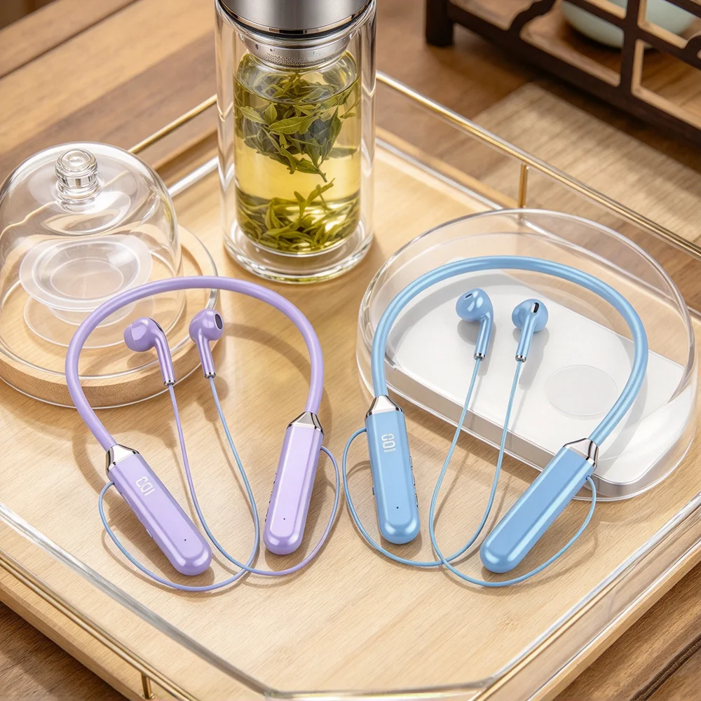 TWS Bluetooth Headphones Bluetooth Headset Deliver Clear Call Pickup Full Sound Details Portable Case for Travel