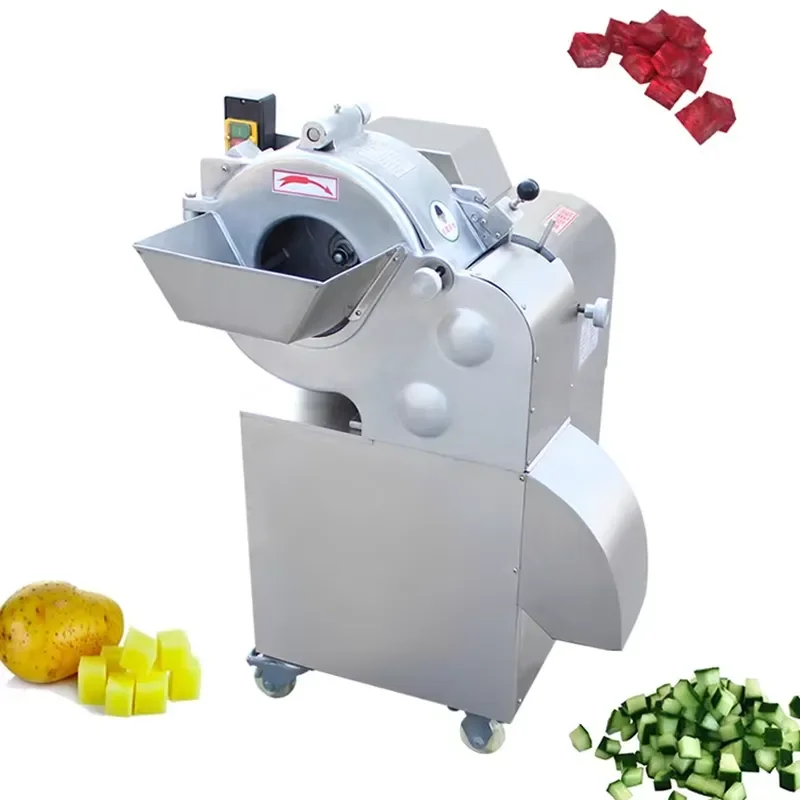 

QDMECH Electric Tomato/Onion/Potato/Carrot/Apple/Pineapple Cube Cutting Machine/Fruit Vegetable Dicing Machine Home Use