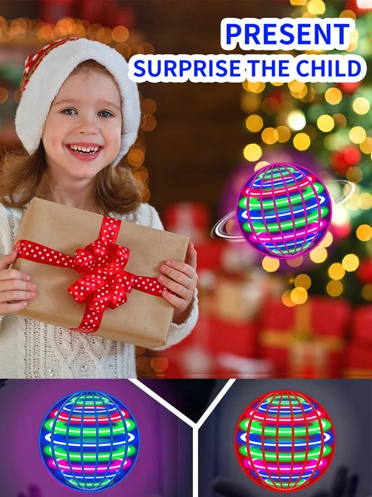 Picture 7: Flying ball, automatic spinning ball, LED dazzling lights, floating magic, fan, UFO flying machine, toy, gift, game, sports ball