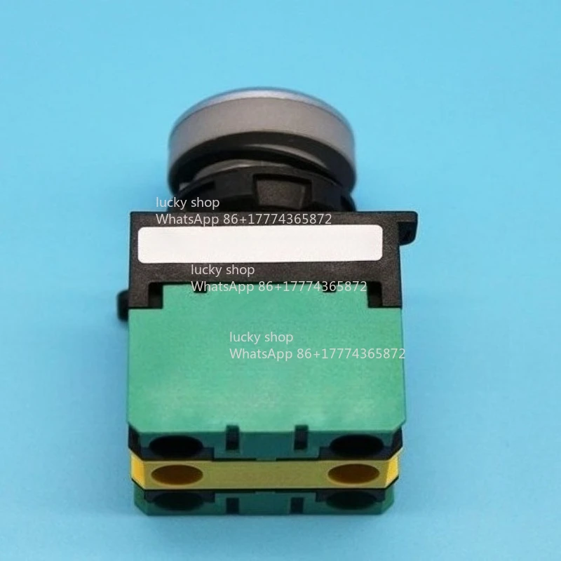 Waterproof Self-locking Button Indicator Light with Lamp Fried Stove Switch Lamp Beads 220V