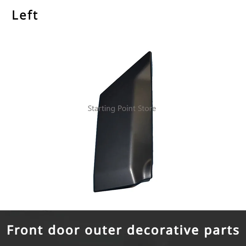 Suitable for Suzuki Front Control Midway,front door triangle panel,door protective film,black adhesive plastic decorative parts