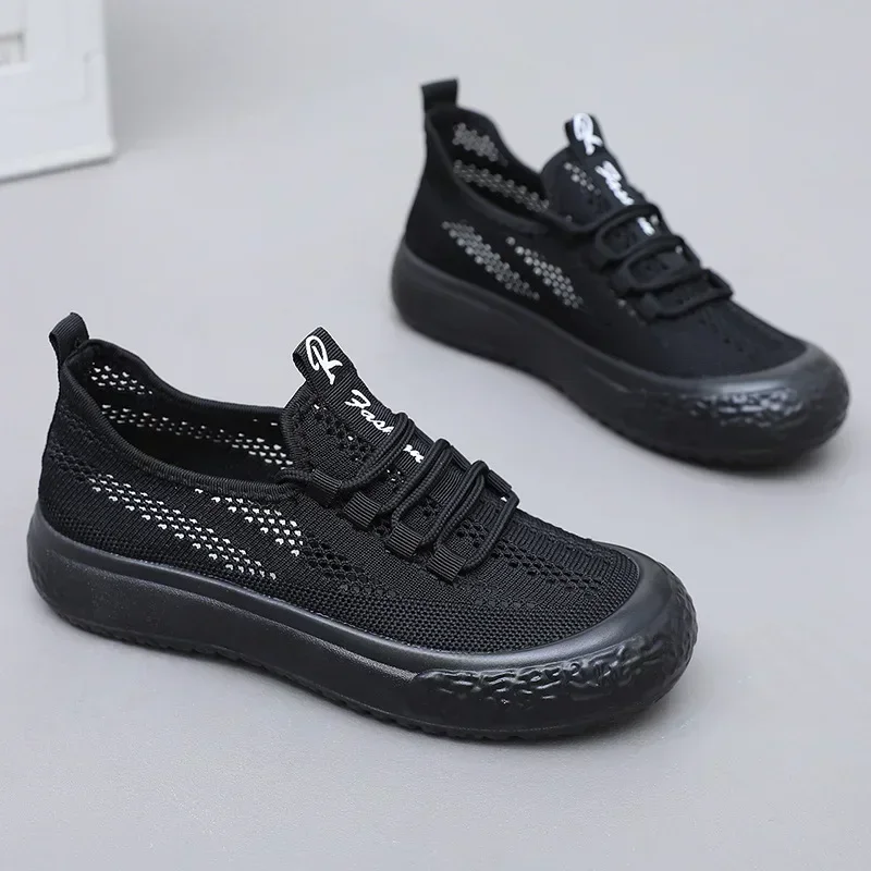 New Spring and Summer Hiking Women's Tennis Shoes Breathable Soft Sole Wear-resistant Casual Sports Women's Shoes