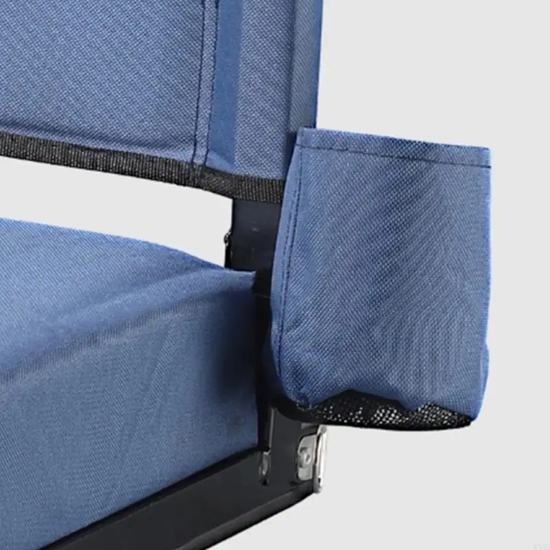 مقعد استاد محمول سهل الحمل مع مقبض مريح، كرسي ملون قوي قابل للطي لحمل سهل B03E