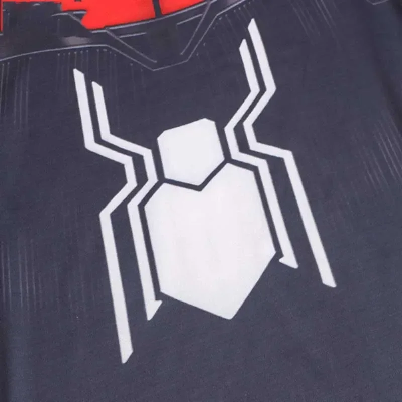 بدلة لياقة رياضية ضيقة بأكمام طويلة ، أبطال المنتقمون ، تي شيرت مطبوع ثلاثي الأبعاد للرجل العنكبوت ، 2 ، 3 ، 4 قطع ، جديد