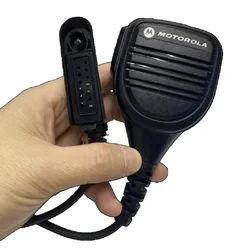 Motorola PMMN4021A Handheld PTT Speaker Microphone for GP328 GP338 GP340 GP360 GP680 HT750 HT1250 Ptx760 Pro5150 Radio Accessory