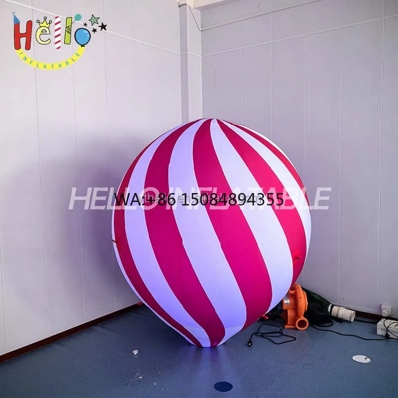 Children's Birthday Party Wedding Exhibition Inflatable Balloon Hanging Inflatable Hot Air Balloon Customizable Size and Color view 4