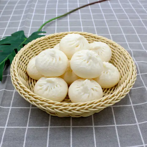인공 빵 박제 모델 – 중국 과자 디스플레이 소품, 레스토랑 장식 및 휴일 파티 아이템, 어린이 장난감