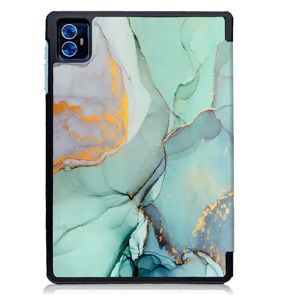 Case for Teclast M50/M50HD/M50Pro Tablet Light Weight Slim Tri-Fold Shockproof Magnetic Stand Leather Cover