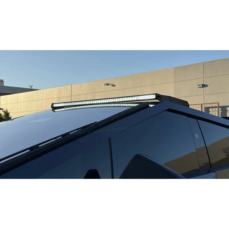 Hansshow Roof LED Light Bar Off-Road & Overland Auxiliary Lighting Headlight Bar for Cybertruck