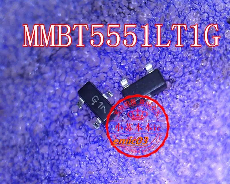 10pieces MMBT5551LT1G G1 2N5551 